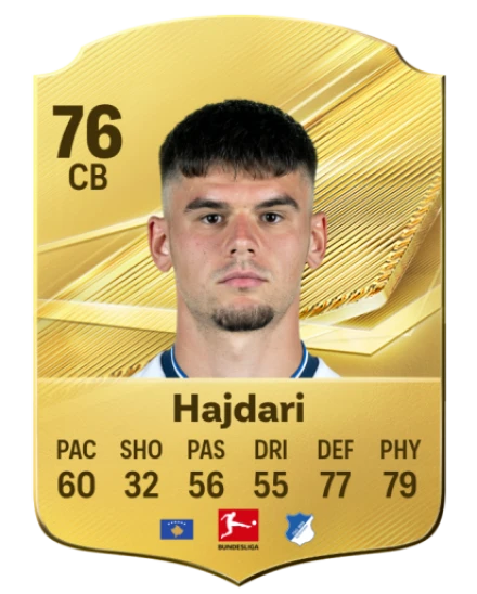 Hajdari 76 Common CB FC 26 card