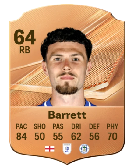 Barrett 64 Common RB FC 26 card