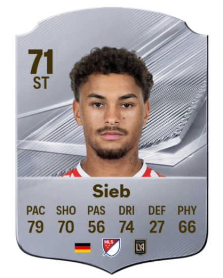 Sieb 71 Common ST FC 26 card