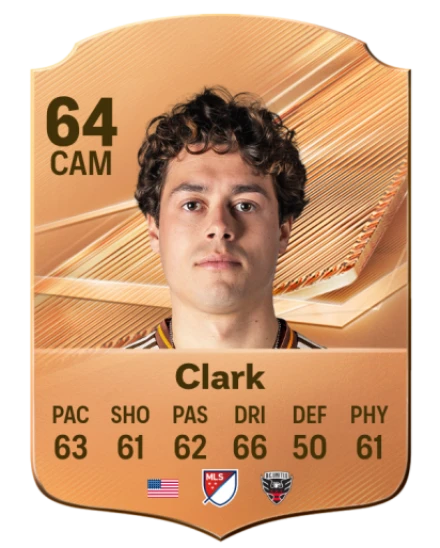 Clark 64 Bronze CAM FC 27 card