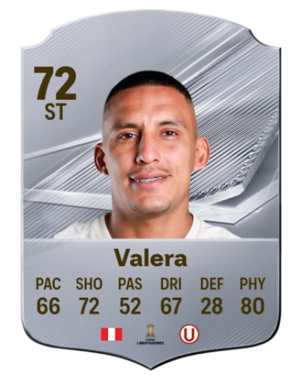 Valera 72 Common ST FC 26 card