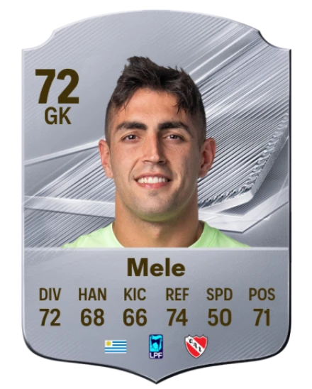 Mele 72 Common GK FC 26 card