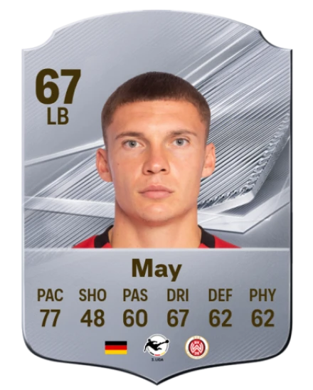 May 67 Common LB FC 26 card