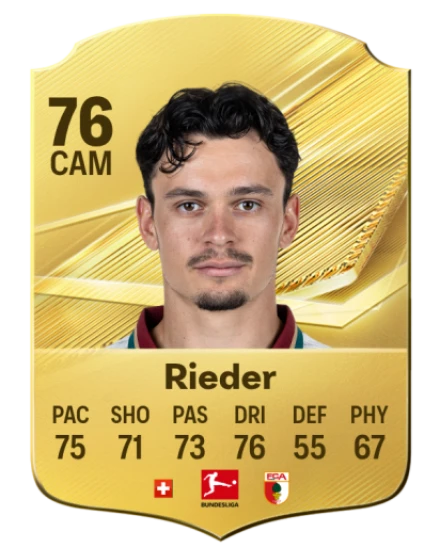 Rieder 76 Common CAM FC 26 card