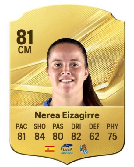 Nerea Eizagirre 81 Common CM FC 26 card