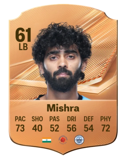 Mishra 61 Common LB FC 26 card