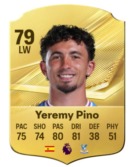 Yeremy Pino 79 Common LW FC 26 card