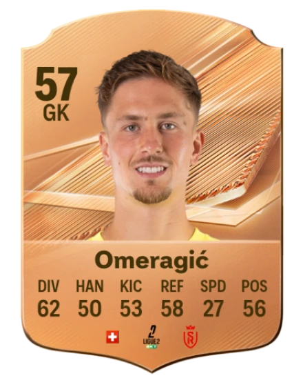 Omeragić 57 Bronze GK FC 27 card