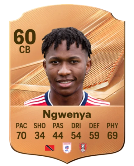 Ngwenya 60 Common CB FC 26 card