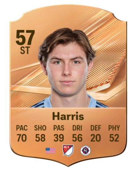 Harris 57 Bronze ST FC 27 card