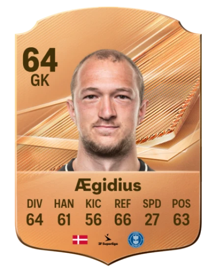 Ægidius 64 Common GK FC 26 card