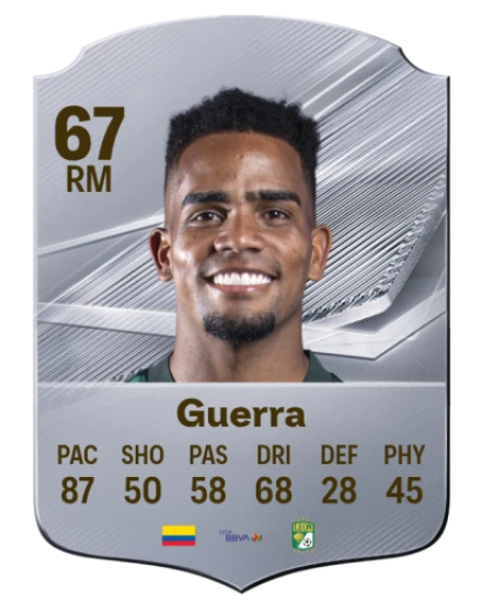 Guerra 67 Common RM FC 26 card