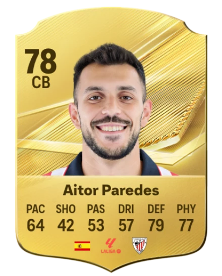 Aitor Paredes 78 Common CB FC 26 card