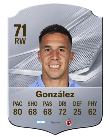 González 71 Common RW FC 26 card