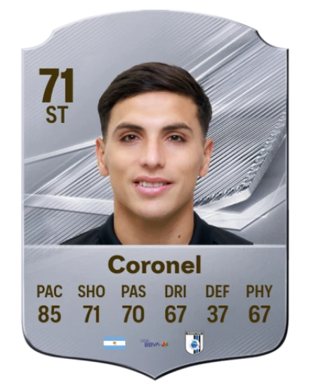 Coronel 71 Common ST FC 26 card