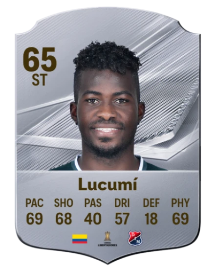 Lucumí 65 Silver ST FC 27 card