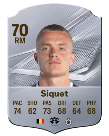 Siquet 70 Common RM FC 26 card
