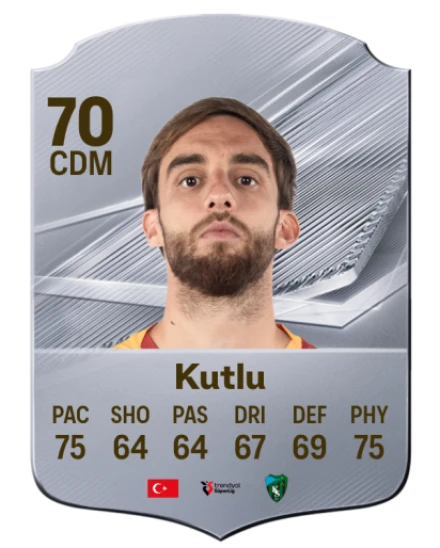 Kutlu 70 Common CDM FC 26 card