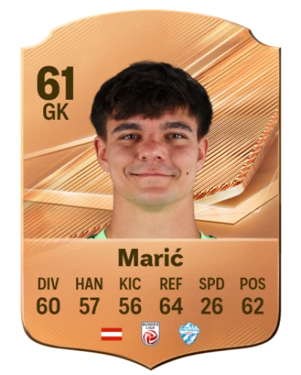 Marić 61 Bronze GK FC 27 card