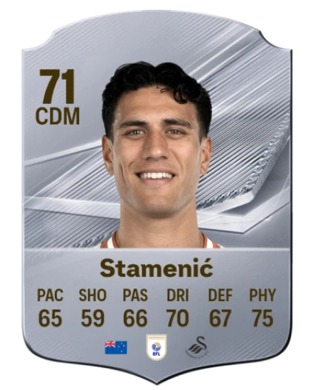 Stamenić 71 Common CDM FC 26 card