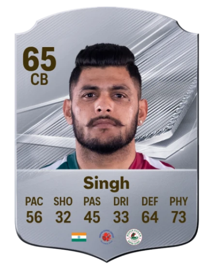 Singh 65 Common CB FC 26 card