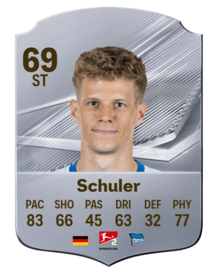 Schuler 69 Common ST FC 26 card
