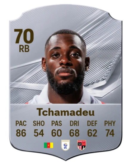 Tchamadeu 70 Common RB FC 26 card