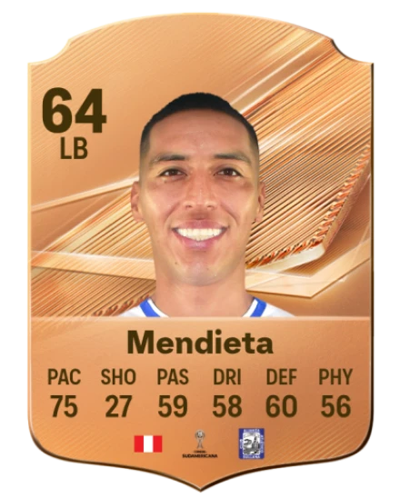 Mendieta 64 Common LB FC 26 card