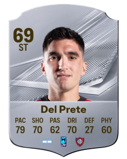 Del Prete 69 Common ST FC 26 card