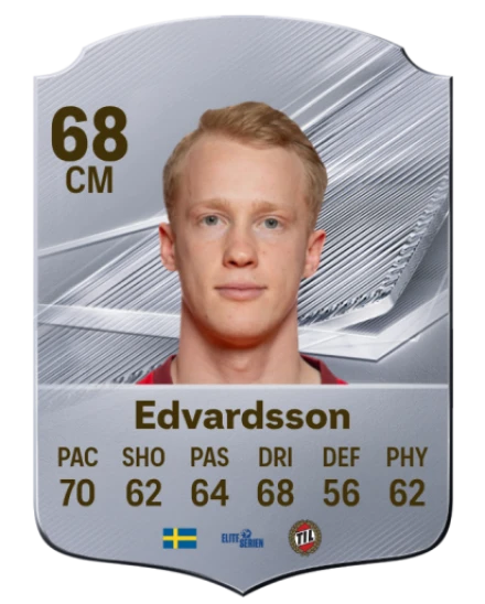 Edvardsson 68 Common CM FC 26 card