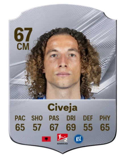 Civeja 67 Common CM FC 26 card
