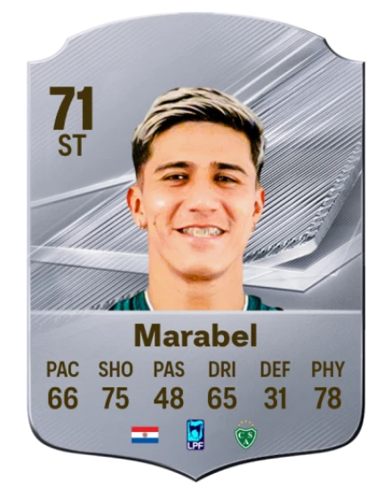 Marabel 71 Common ST FC 26 card