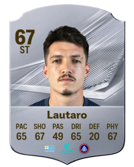Lautaro 67 Common ST FC 26 card