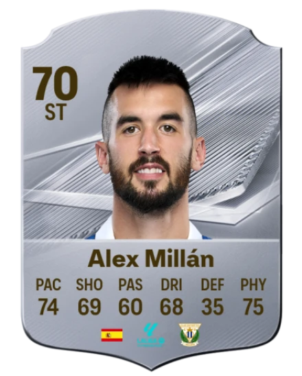 Alex Millán 70 Common ST FC 26 card