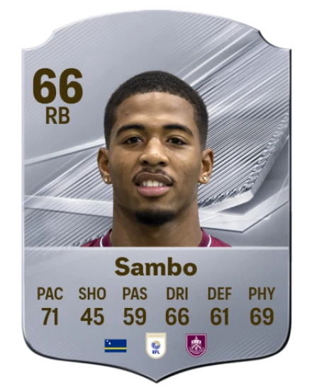 Sambo 66 Silver RB FC 27 card