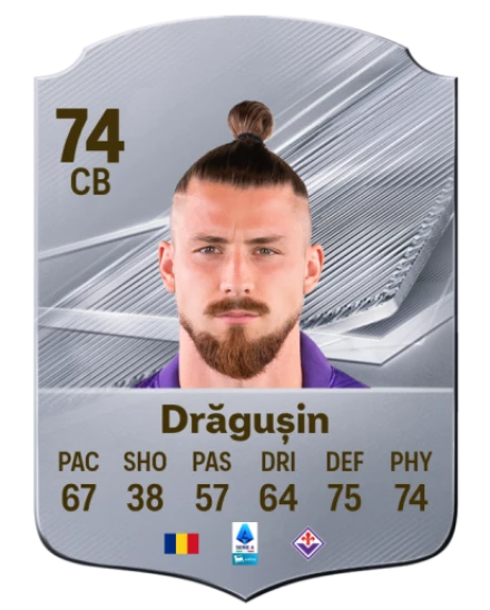 Drăgușin 74 Common CB FC 26 card