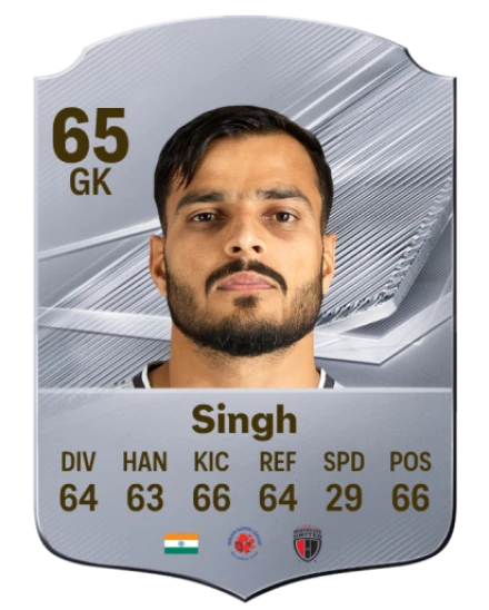 Singh 65 Common GK FC 26 card