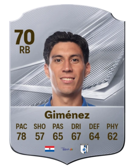 Giménez 70 Common RB FC 26 card