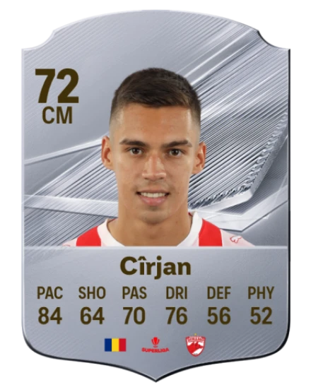 Cîrjan 72 Common CM FC 26 card