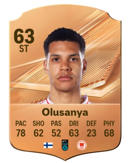Olusanya 63 Common ST FC 26 card