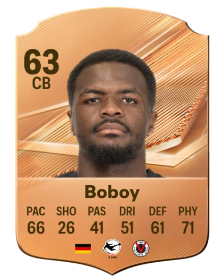 Boboy 63 Bronze CB FC 27 card