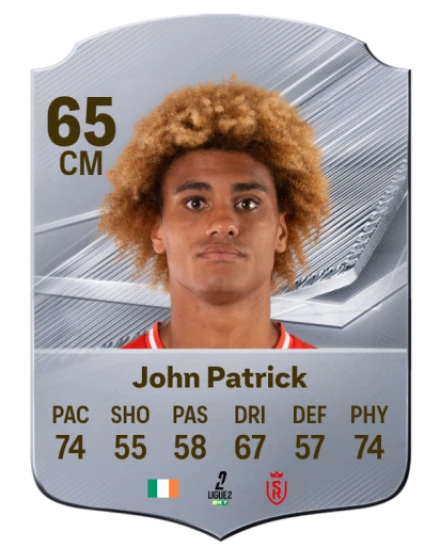 John Patrick 65 Silver CM FC 27 card