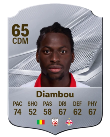 Diambou 65 Silver CDM FC 27 card