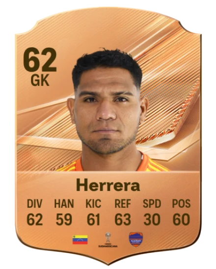 Herrera 62 Bronze GK FC 27 card