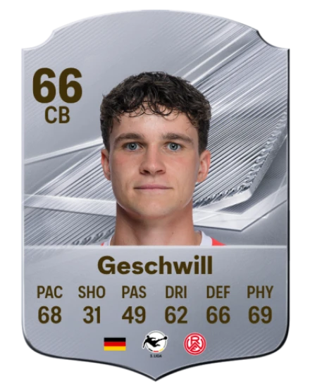 Geschwill 66 Common CB FC 26 card