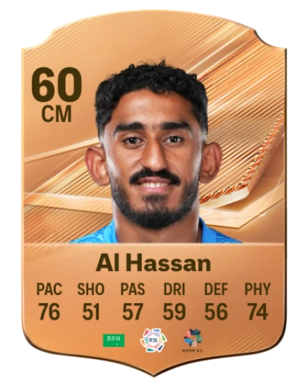 Al Hassan 60 Bronze CM FC 27 card