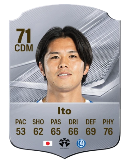 Ito 71 Rare CDM FC 26 card