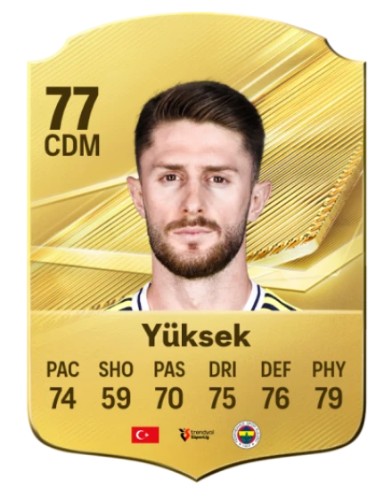 Yüksek 77 Common CDM FC 26 card