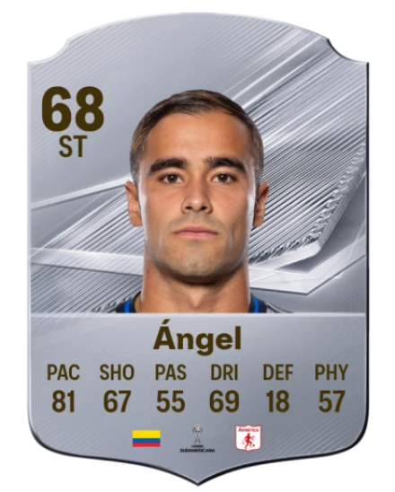 Ángel 68 Silver ST FC 27 card