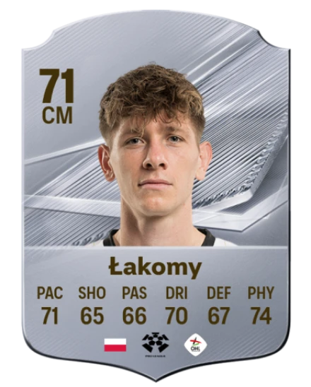Łakomy 71 Common CM FC 26 card